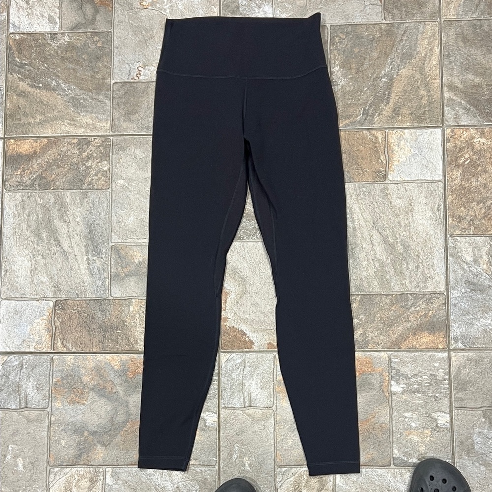 Black Lululemon size 8 align Leggings
